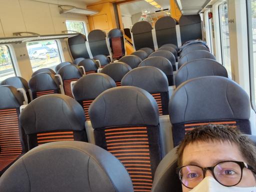 Vnitřek vlaku