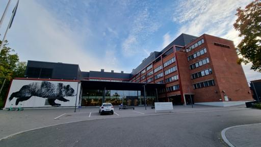 Střední škola, kde se odehrávala zkouška Dissonanssi.